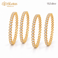 Clear Stone Diamond-Link Bangles — hero